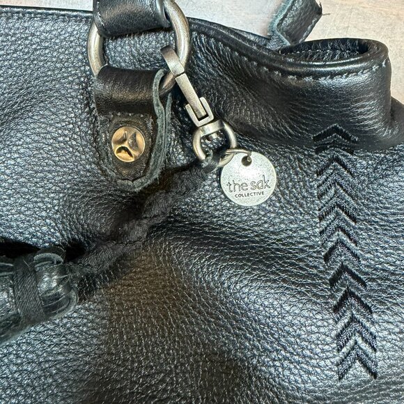 The SAK Black Pebble Grain Leather Purse - Picture 6 of 10